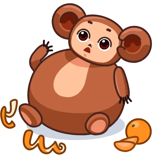 🤤 Эмодзи «Cheburashka» для Telegram