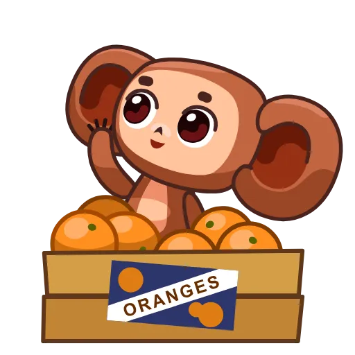 👋 Эмодзи «Cheburashka» для Telegram
