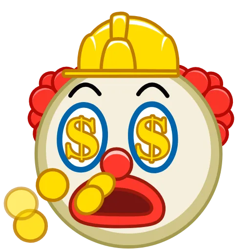 🎰 Эмодзи «Clowns» для Telegram