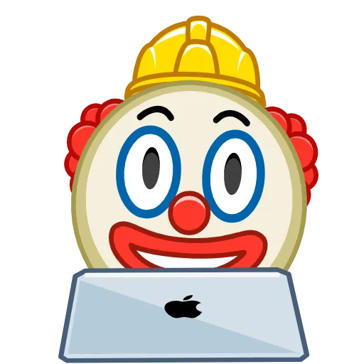 🧑‍💻 Эмодзи «Clowns» для Telegram