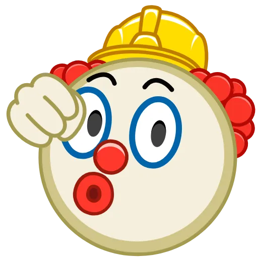👊 Эмодзи «Clowns» для Telegram