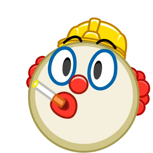 🚬 Эмодзи «Clowns» для Telegram