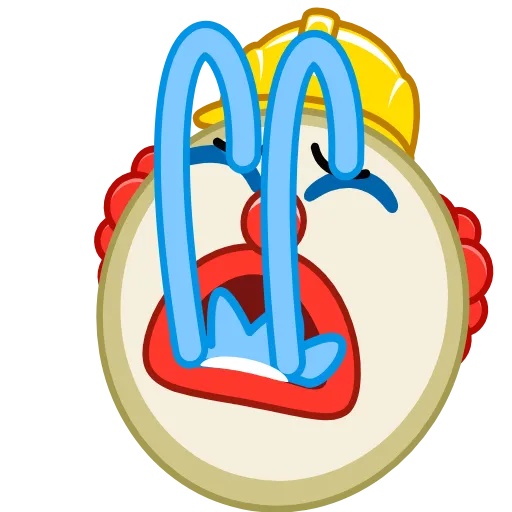 😭 Эмодзи «Clowns» для Telegram