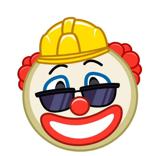 Эмодзи Clowns для Telegram — скачать