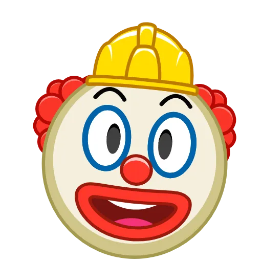 😍 Эмодзи «Clowns» для Telegram