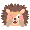 🦔 Эмодзи «Ёжики» для Telegram