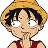 😥 Эмодзи «‍ One Piece ‍» для Telegram
