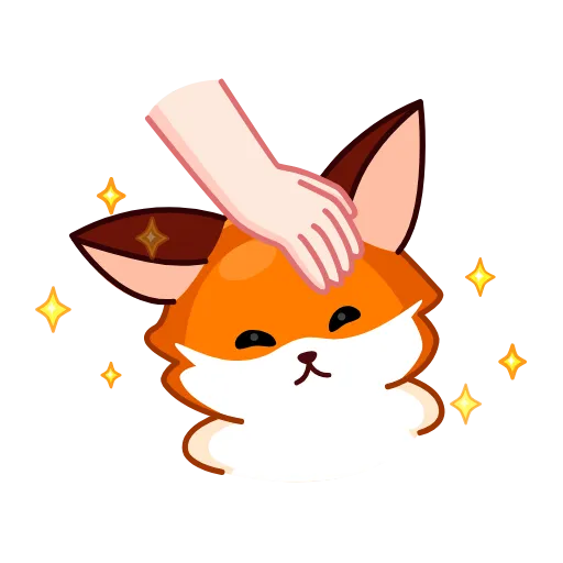 🦊 Эмодзи «Red Fox» для Telegram