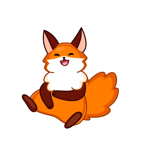 😂 Эмодзи «Red Fox» для Telegram
