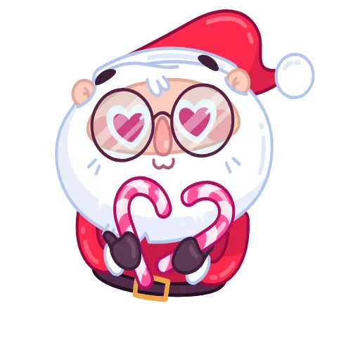 😍 Эмодзи «Santa» для Telegram