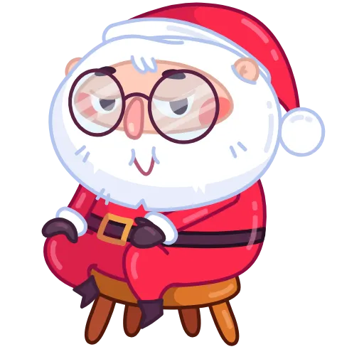 😏 Эмодзи «Santa» для Telegram