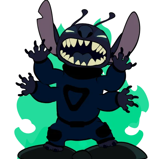 👹 Эмодзи «Stitch Xmas» для Telegram