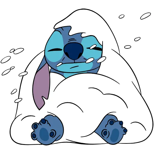 🥶 Эмодзи «Stitch Xmas» для Telegram