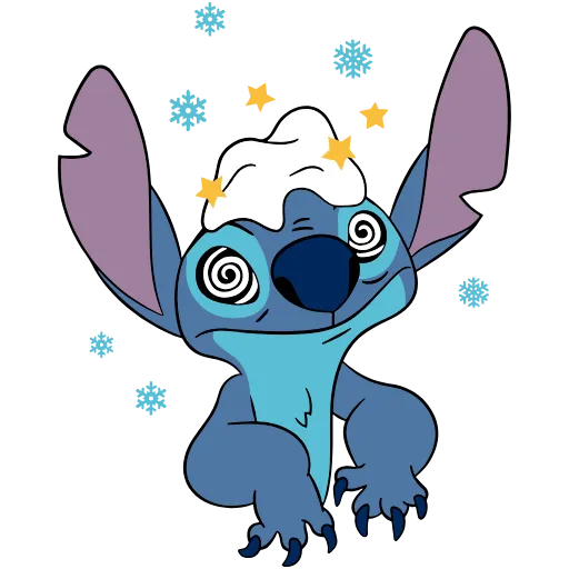 😵‍💫 Эмодзи «Stitch Xmas» для Telegram