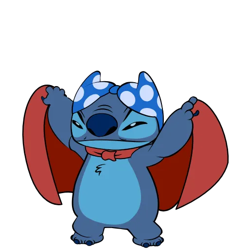 😱 Эмодзи «Stitch Xmas» для Telegram