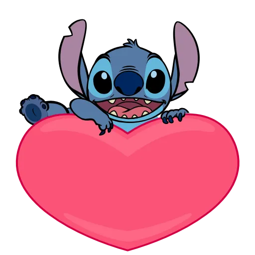 ❤️ Эмодзи «Stitch Xmas» для Telegram