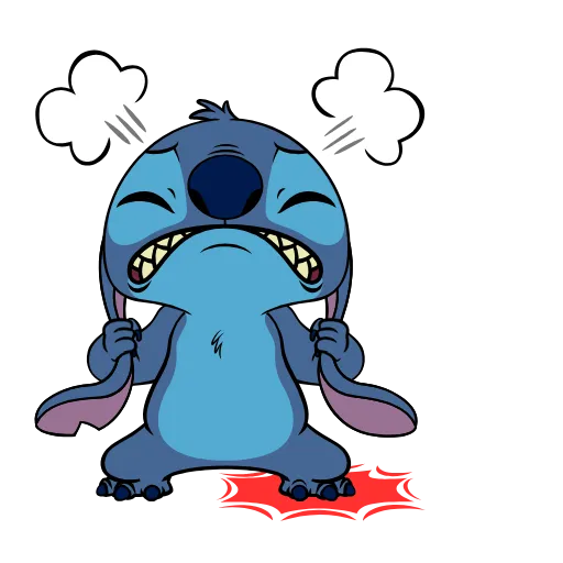 😡 Эмодзи «Stitch Xmas» для Telegram