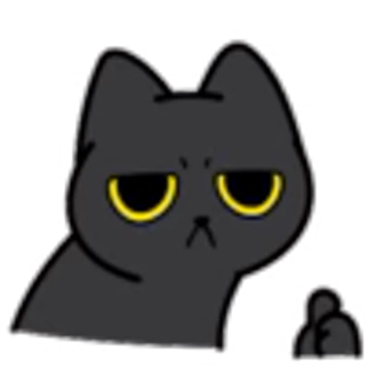 🐈‍⬛ Эмодзи «Black Cat» для Telegram