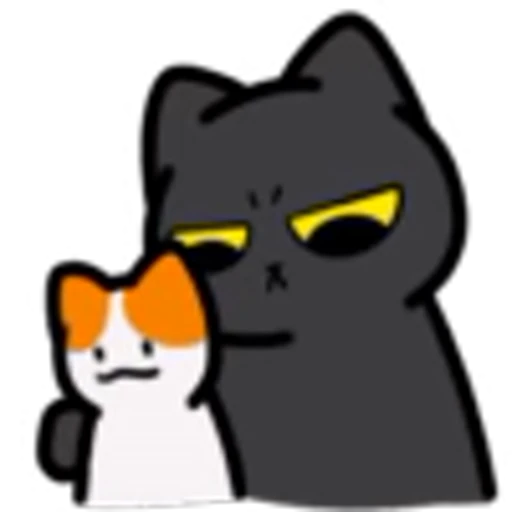 🐈‍⬛ Эмодзи «Black Cat» для Telegram