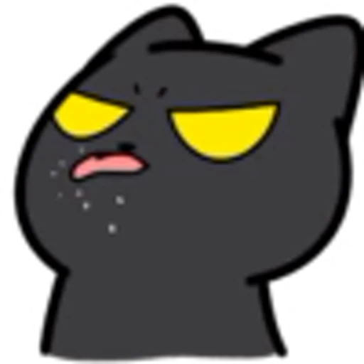 🐈‍⬛ Эмодзи «Black Cat» для Telegram