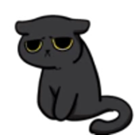 🐈‍⬛ Эмодзи «Black Cat» для Telegram