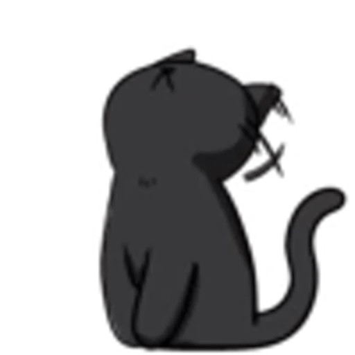 🐈‍⬛ Эмодзи «Black Cat» для Telegram