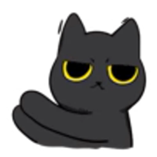 🐈‍⬛ Эмодзи «Black Cat» для Telegram