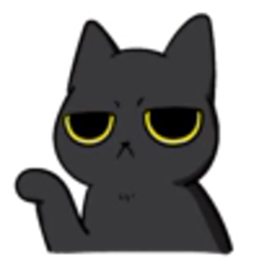 🐈‍⬛ Эмодзи «Black Cat» для Telegram
