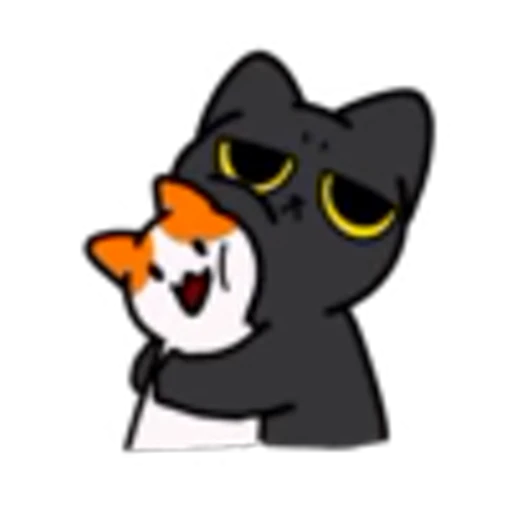 🐈‍⬛ Эмодзи «Black Cat» для Telegram