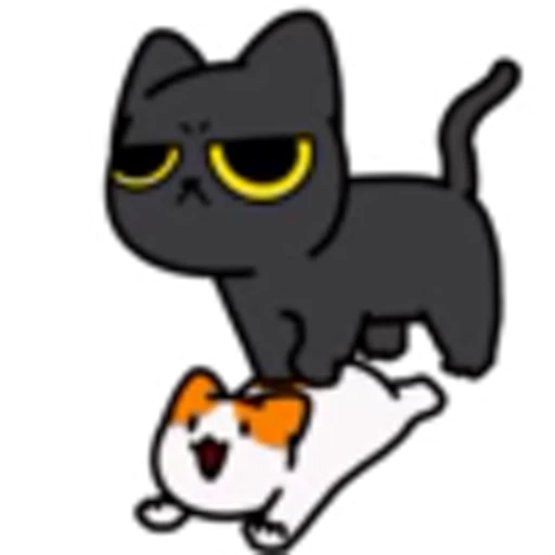 🐈‍⬛ Эмодзи «Black Cat» для Telegram