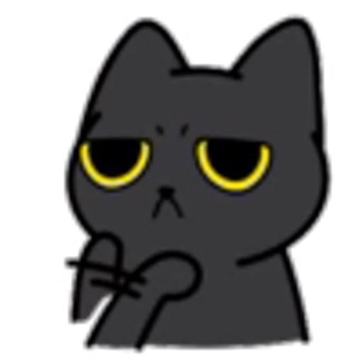🐈‍⬛ Эмодзи «Black Cat» для Telegram