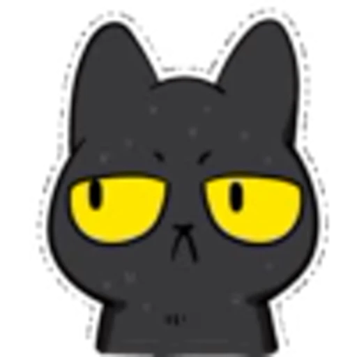 🐈‍⬛ Эмодзи «Black Cat» для Telegram