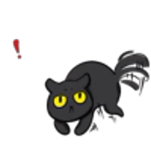 🐈‍⬛ Эмодзи «Black Cat» для Telegram