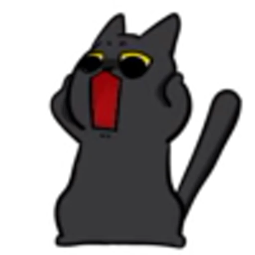 🐈‍⬛ Эмодзи «Black Cat» для Telegram