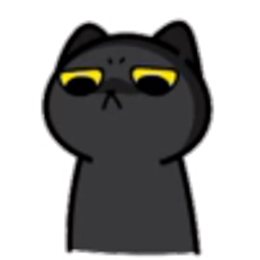 🐈‍⬛ Эмодзи «Black Cat» для Telegram
