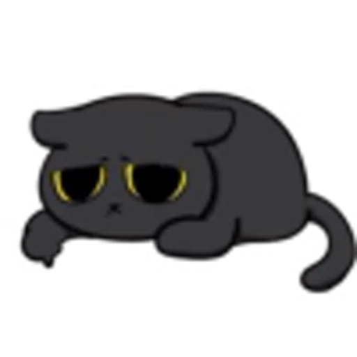 🐈‍⬛ Эмодзи «Black Cat» для Telegram