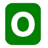 😉 Эмодзи «Зелёные буквы в квадратах» для Telegram