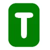 😘 Эмодзи «Зелёные буквы в квадратах» для Telegram