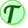 😘 Эмодзи «Зелёные буквы в кружочках» для Telegram