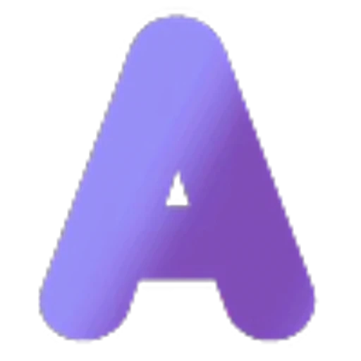 Эмодзи Буквы, таблички, анимированные в фиолетовом цвете для Telegram — скачать
