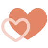 ❤️ Эмодзи «Коричневые буквы, цифры, иконки в осннней тематике» для Telegram