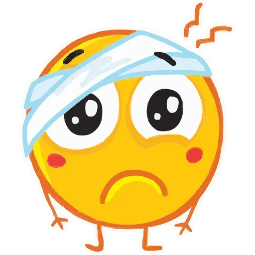 🤕 Эмодзи «Эмоджики» для Telegram