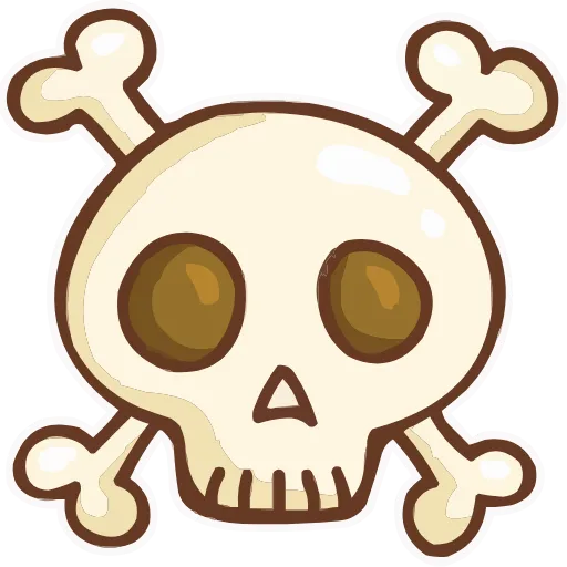 ☠️ Эмодзи «Эмоджики» для Telegram