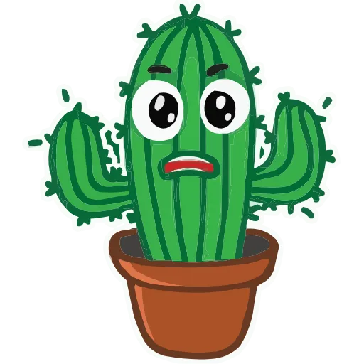 🌵 Эмодзи «Эмоджики» для Telegram