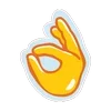 👌 Эмодзи «Эмоджики» для Telegram