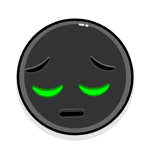 😔 Эмодзи «Emojis Toxic» для Telegram