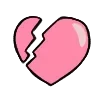 💔 Эмодзи «Для Реакций» для Telegram
