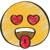 😍 Эмодзи «Emojis» для Telegram