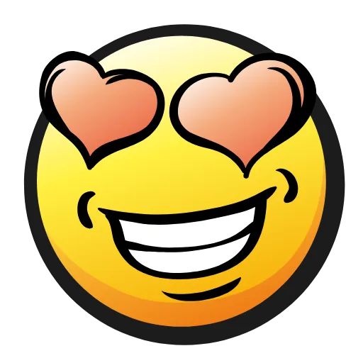 😍 Эмодзи «Набор эмоджи со смайликами в качестве» для Telegram