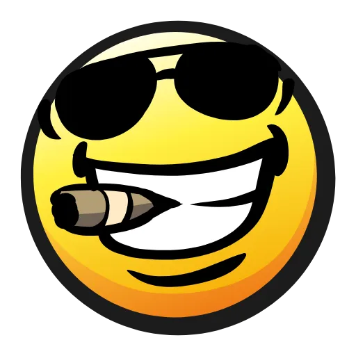 😮‍💨 Эмодзи «Набор эмоджи со смайликами в качестве» для Telegram